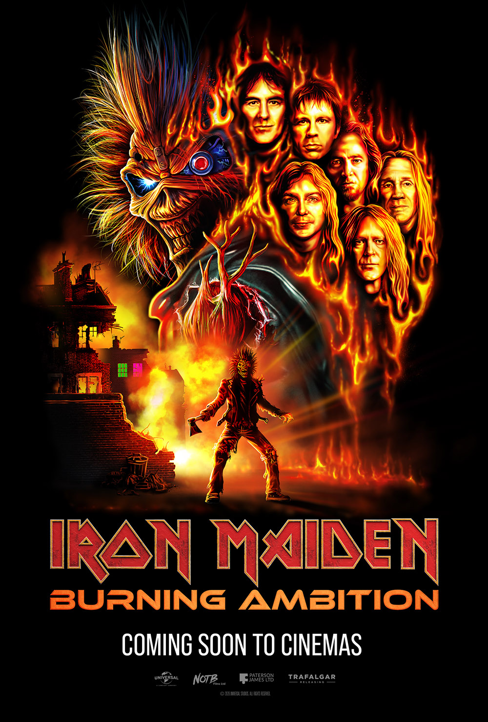 Ya está aquí el primer tráiler de Iron Maiden: Burning Ambition