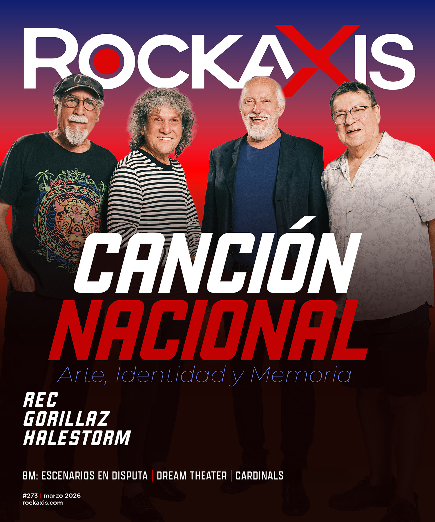 Desde REC a Canción Nacional: Ya está disponible la revista #Rockaxis273