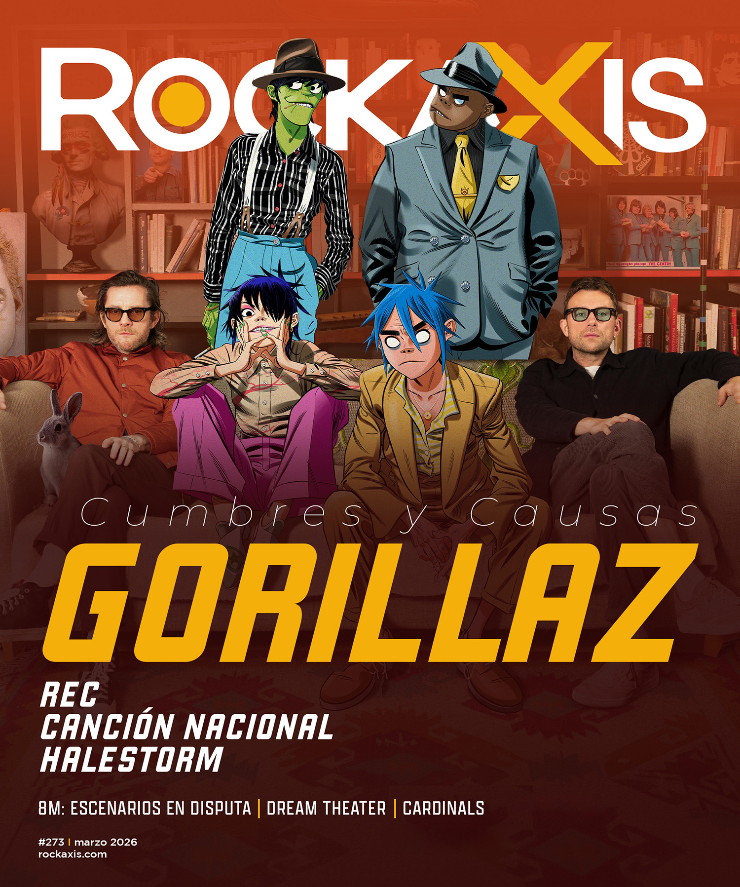 Desde REC a Canción Nacional: Ya está disponible la revista #Rockaxis273