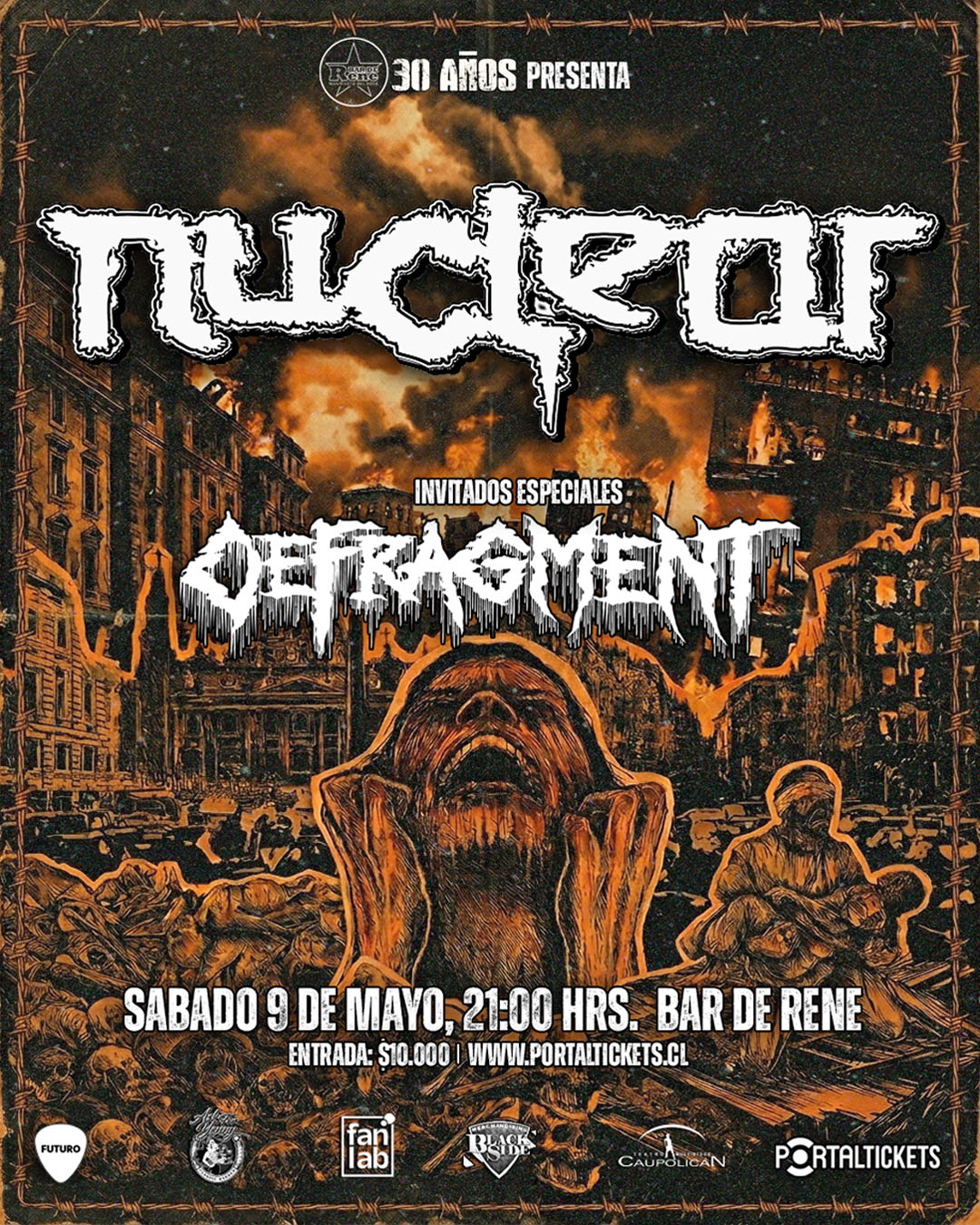 9 de mayo: Nuclear en Bar de René