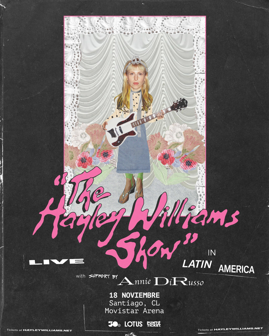 Hayley Williams confirma su visita a Chile: 18 de noviembre