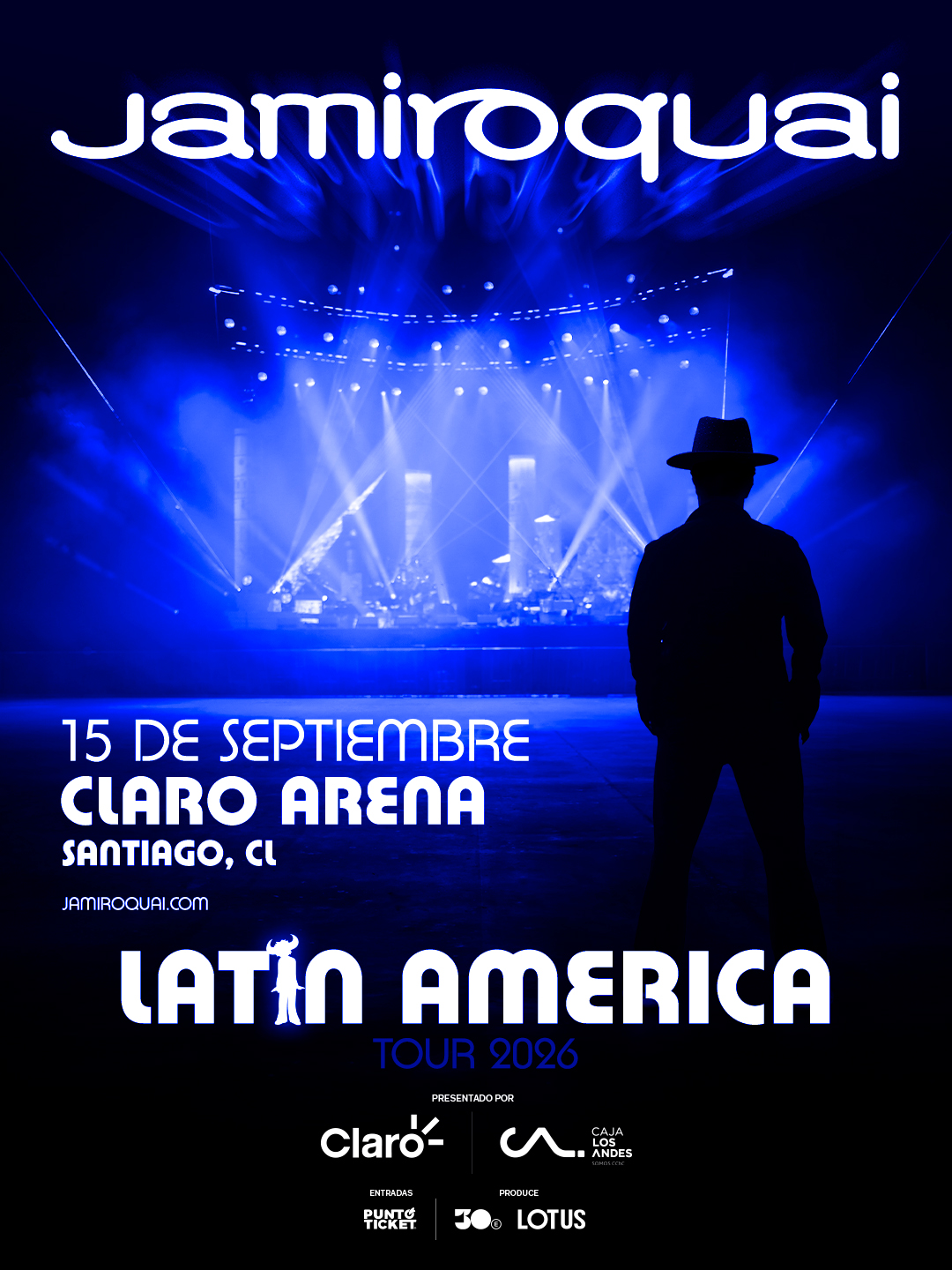 Después de ocho años: Jamiroquai vuelve a Chile