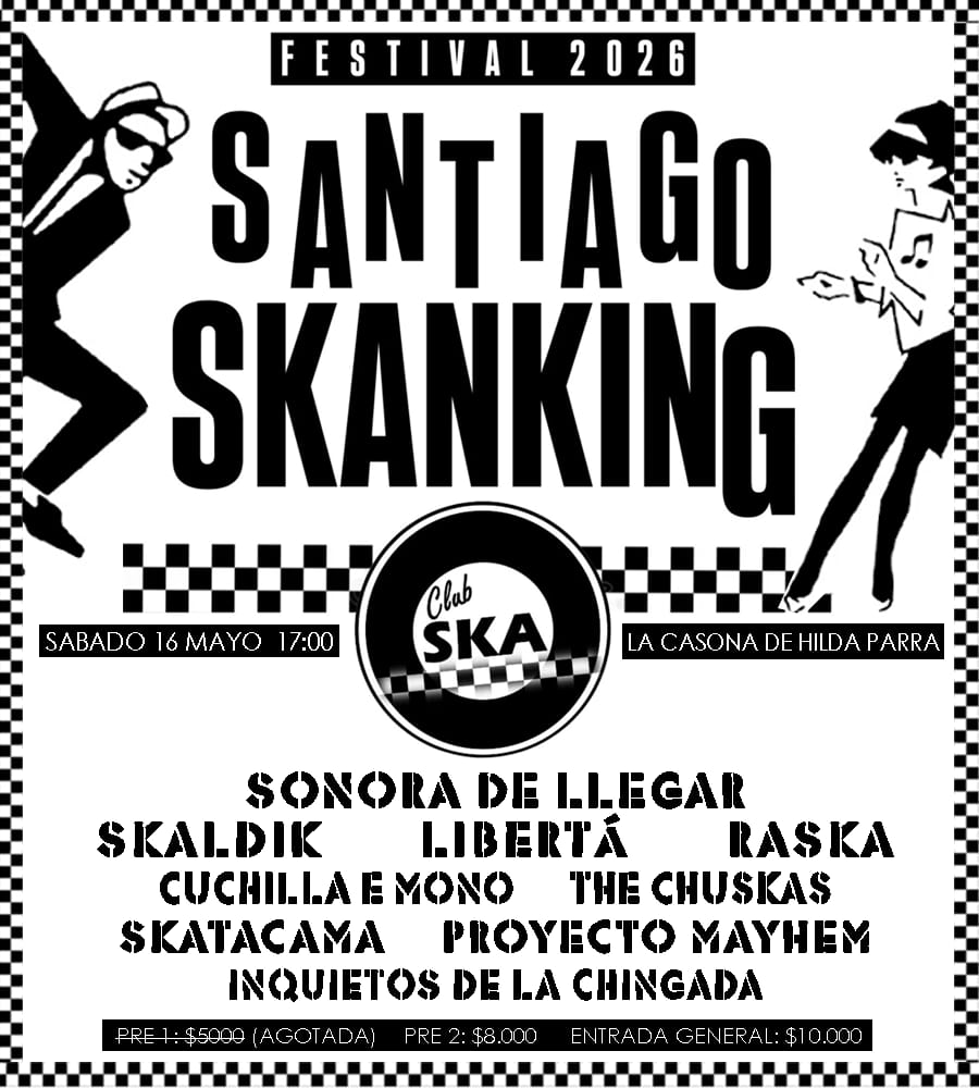 Festival Santiago Skanking: Sonora de Llegar, Skaldik y más