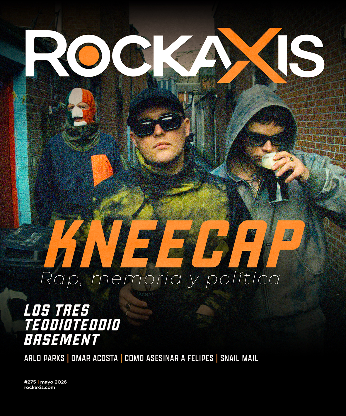 Revista #Rockaxis275: Los Tres, Basement, Kneecap, teodioteodio y más