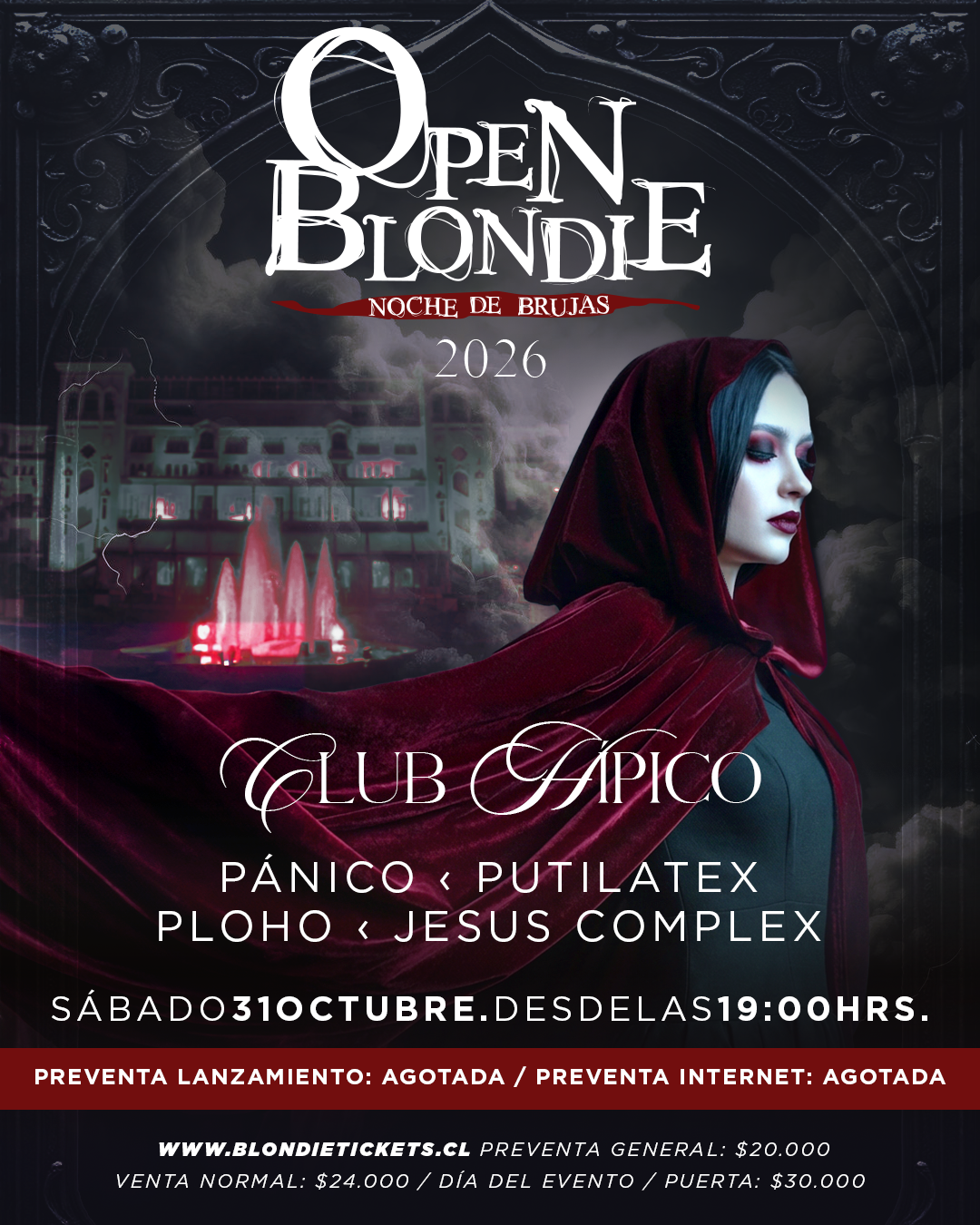 Panico encabezará la próxima edición de Open Blondie