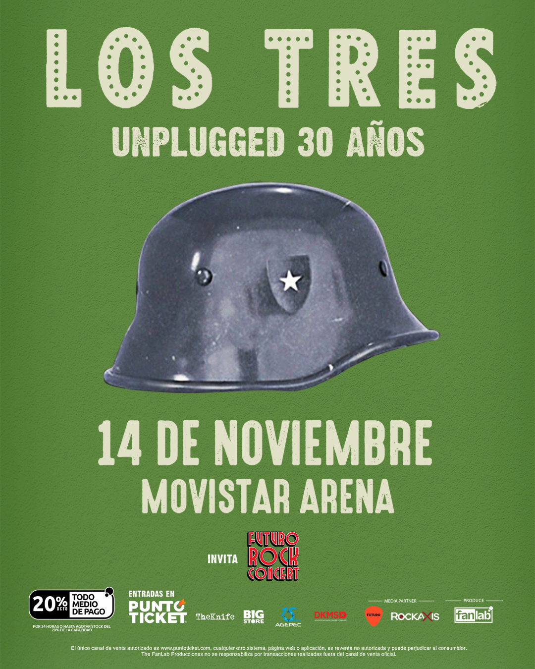Los Tres celebrará en vivo los 30 años de su MTV Unplugged