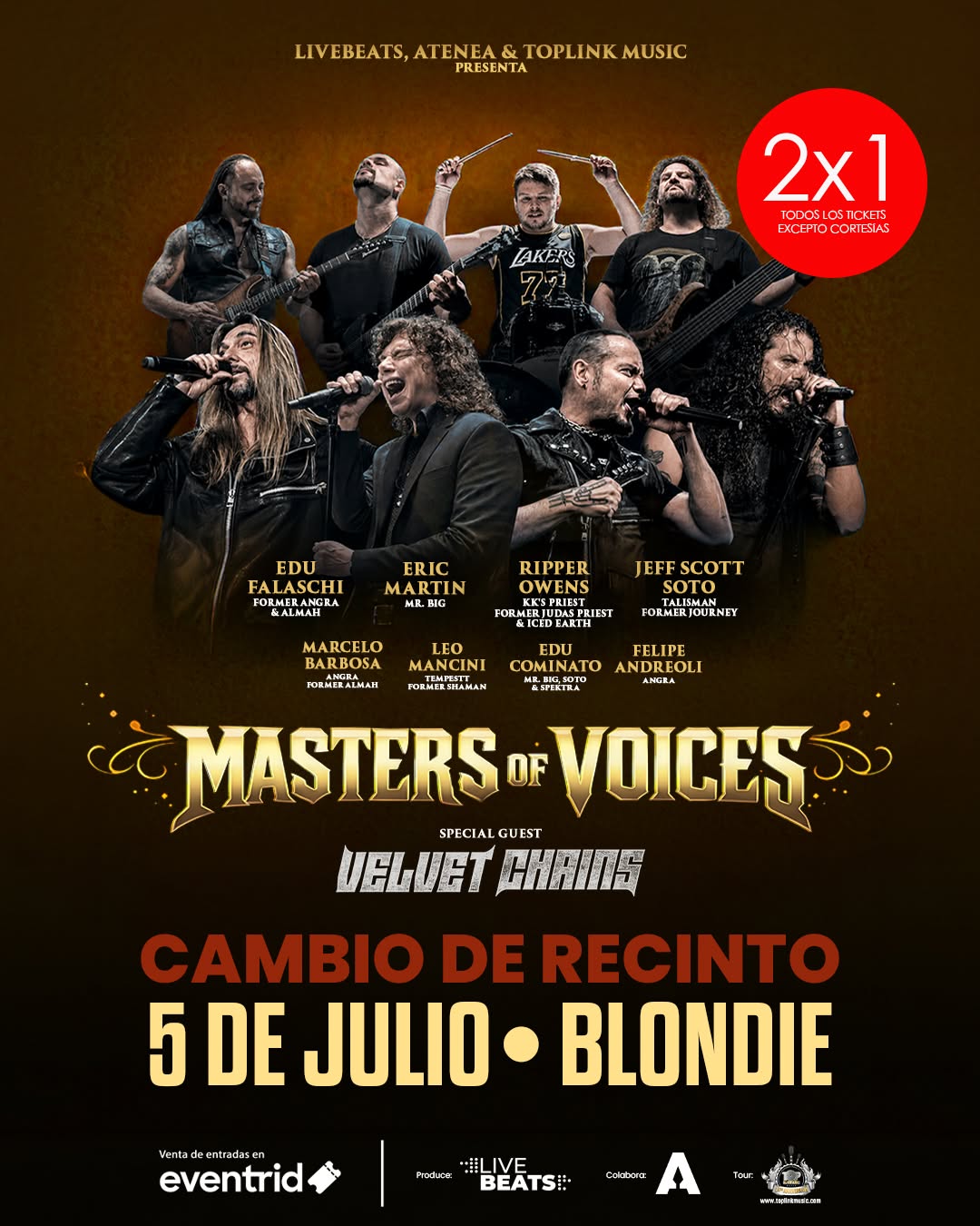 Concurso: No te pierdas el debut de Masters of Voices en Chile