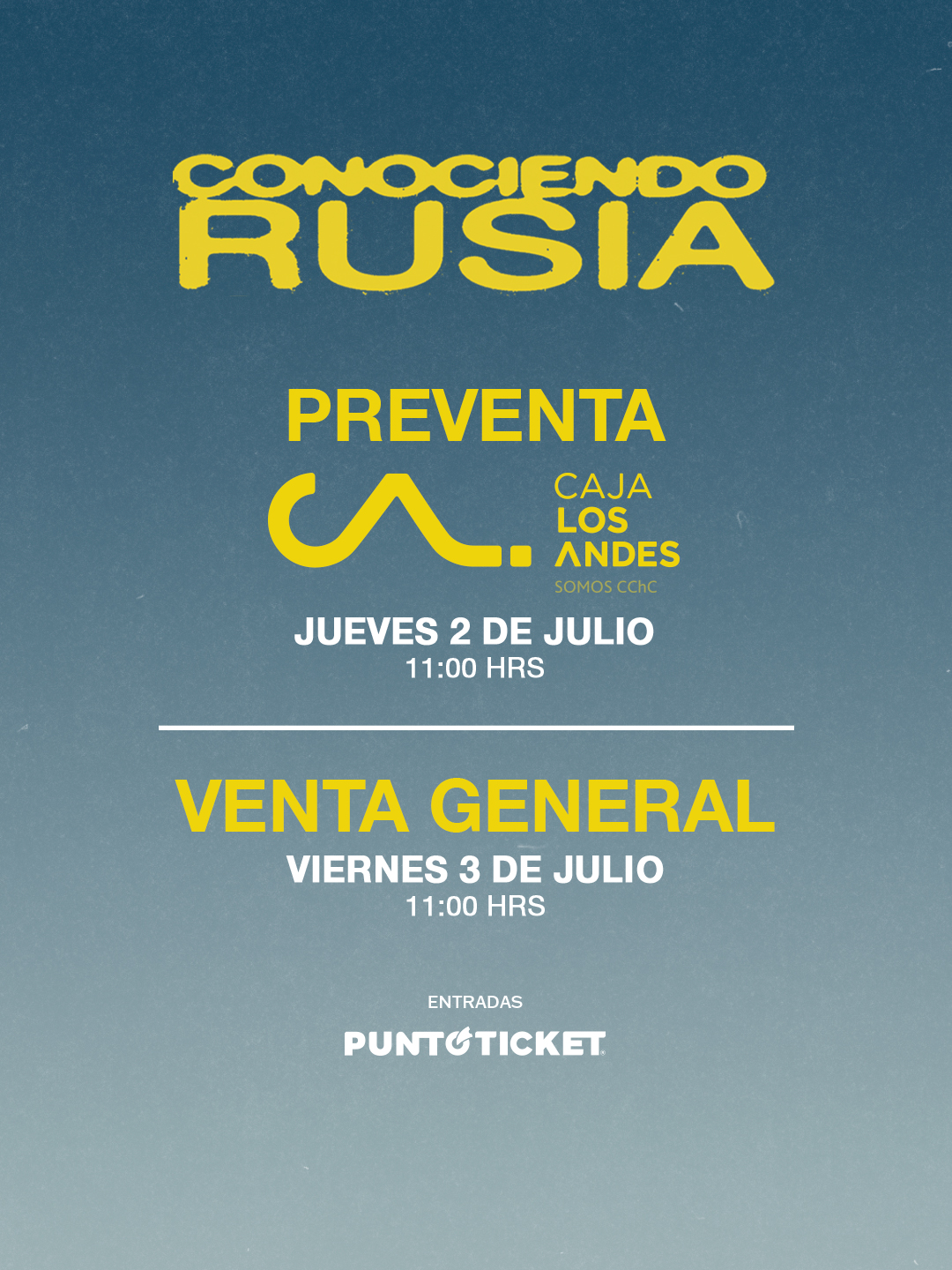 Conociendo Rusia vuelve a Chile y se presentará en La Cúpula