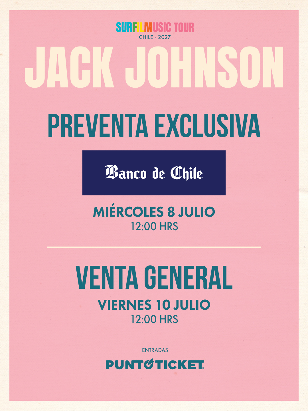 SURFILMUSIC: Jack Johnson vuelve a Chile