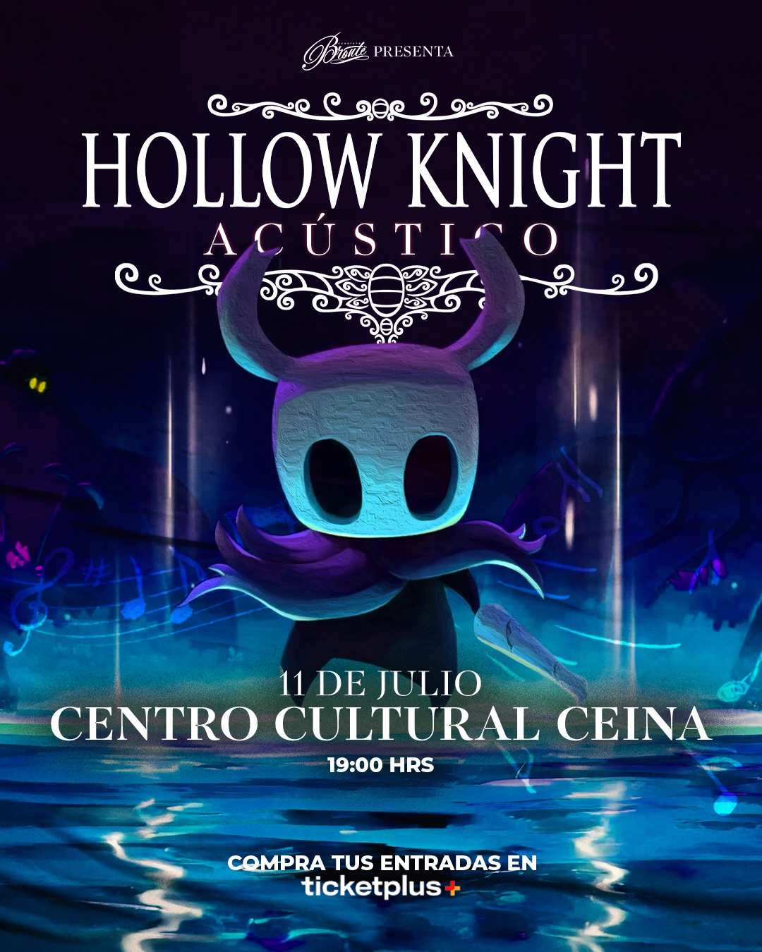 Concurso: Hollow Knight Acústico en Centro Cultural Ceina