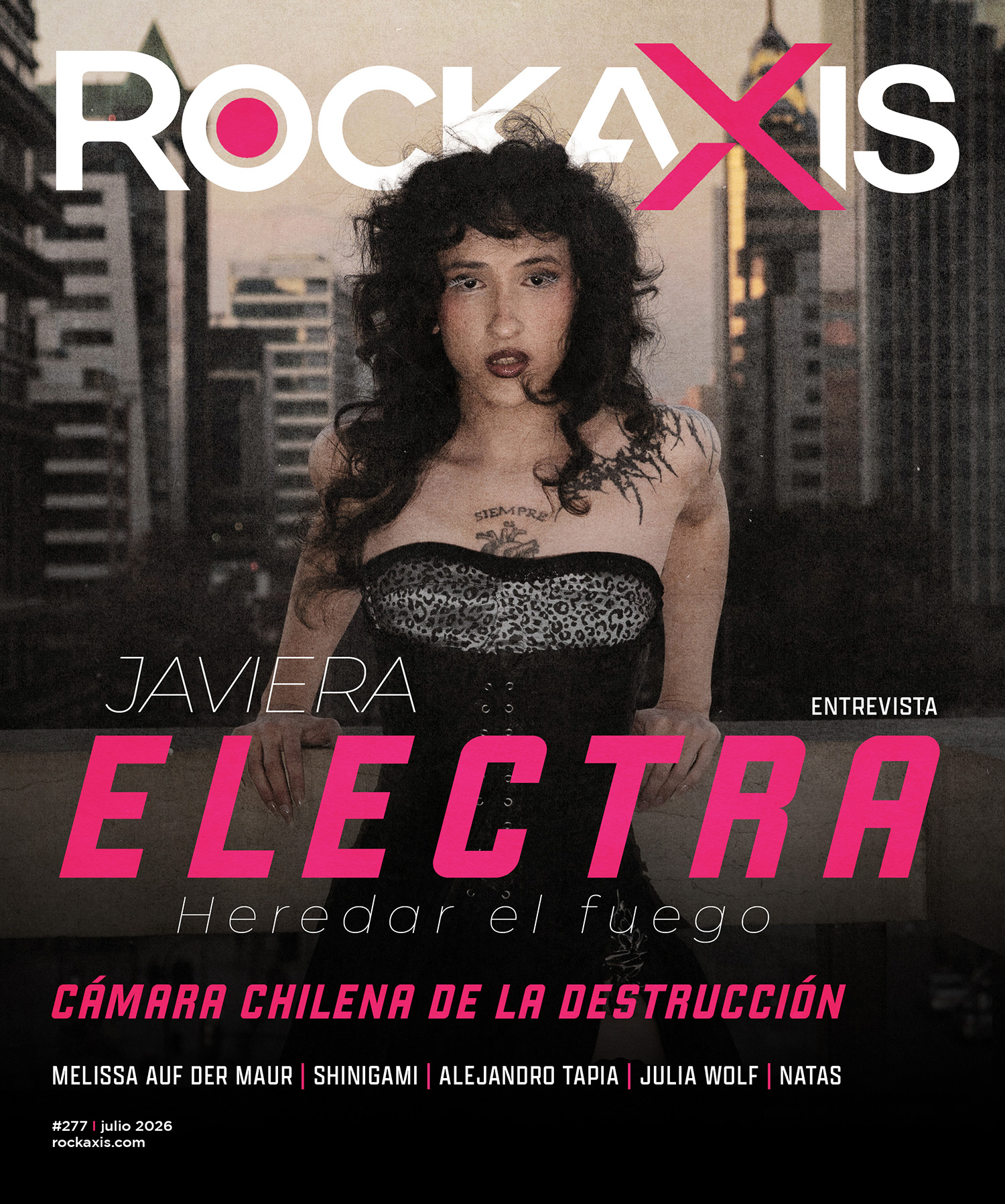 Revista #Rockaxis277: Javiera Electra, Cámara Chilena de la Destrucción y más