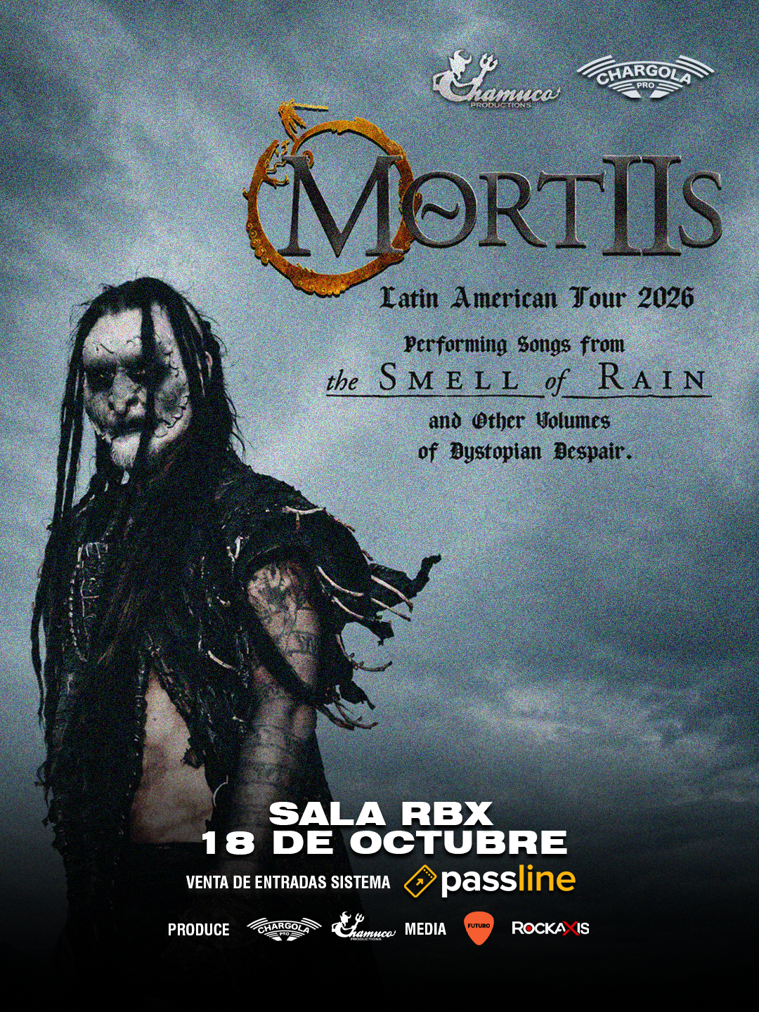 Concurso: Mortiis en Sala RBX este 18 de octubre