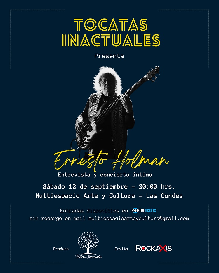 Ernesto Holman protagoniza la 4ta fecha de #TocatasInactuales
