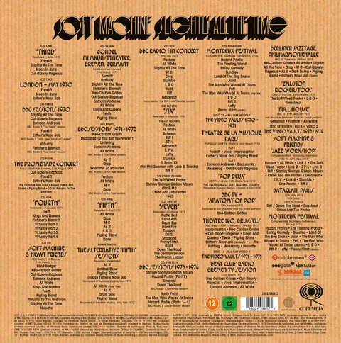 Programan monumental box set de 17 discos de Soft Machine