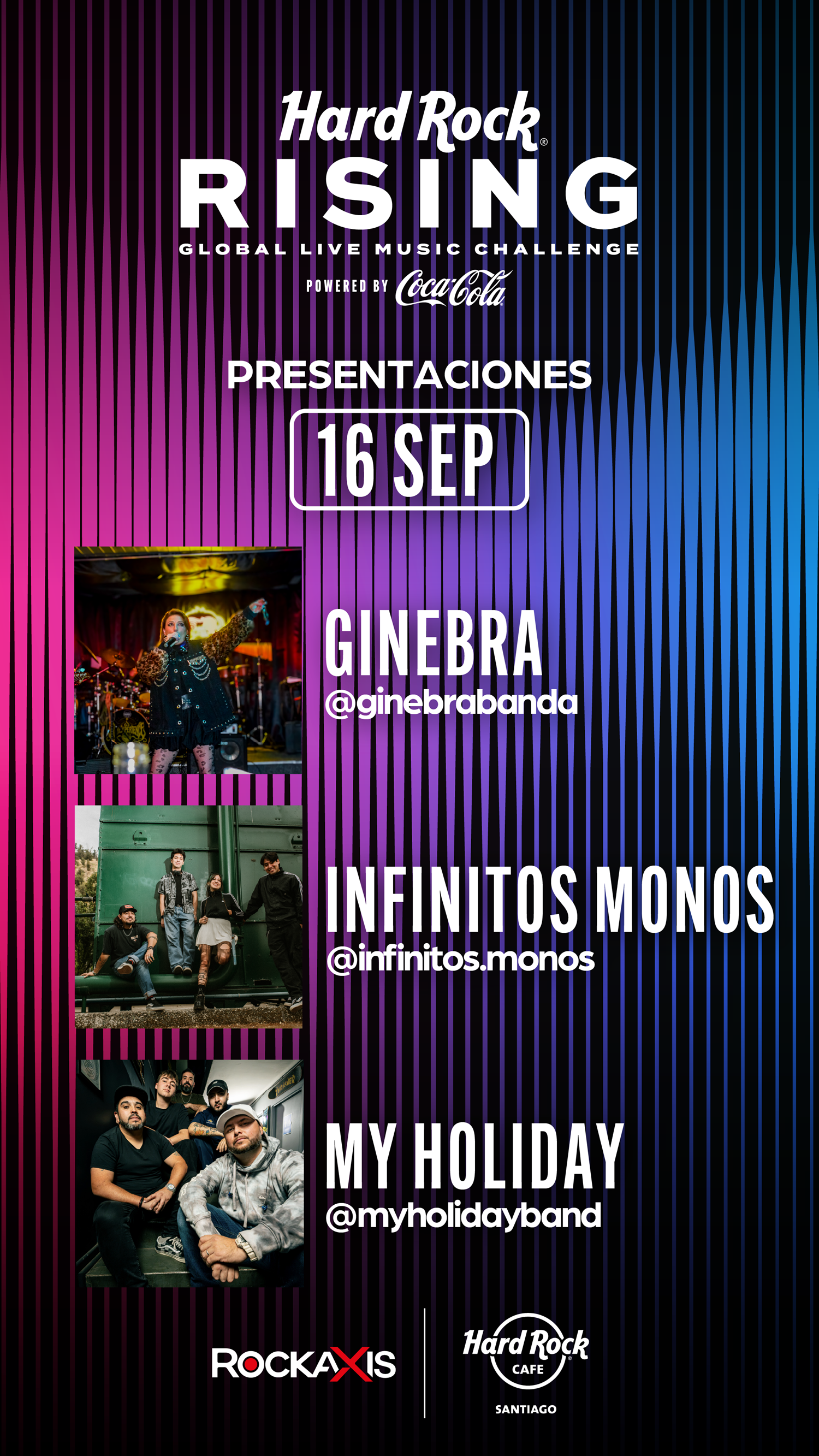 Hard Rock Rising Santiago 20206: Revelan el calendario oficial