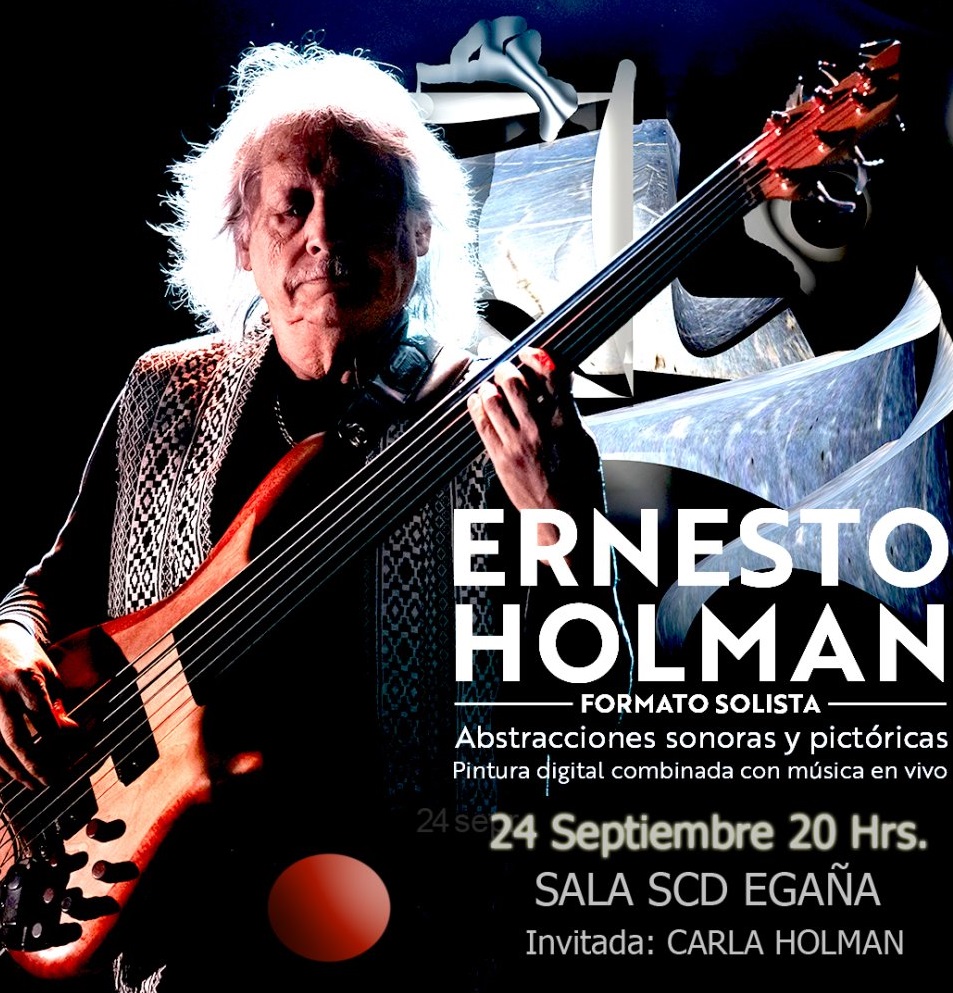 Ernesto Holman hará espectáculo que combina música y arte visual