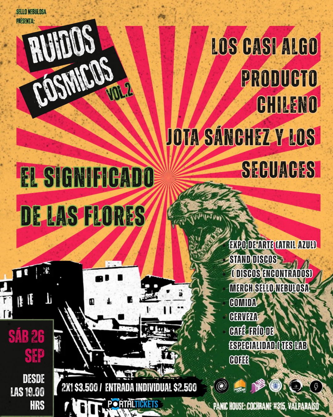 Ruidos Cósmicos Vol.2: El Significado de las Flores y más en Valparaíso