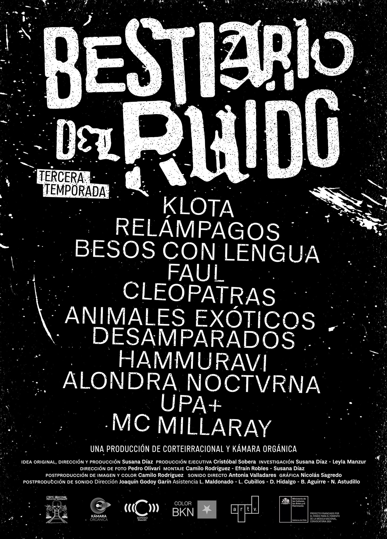 Tercera temporada de Bestiario del Ruido llega a YouTube