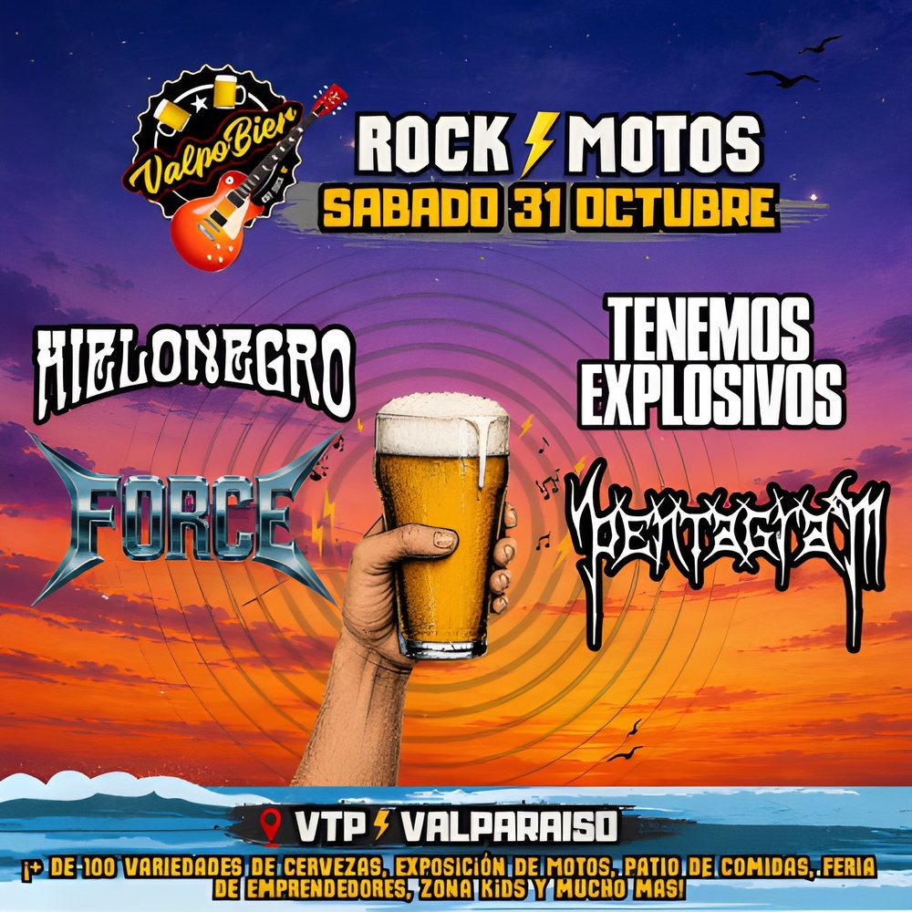 Rockaxis | Concurso: ValpoBier 2026 este 31 de octubre